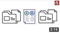 Video preview about comparing two folders side by side